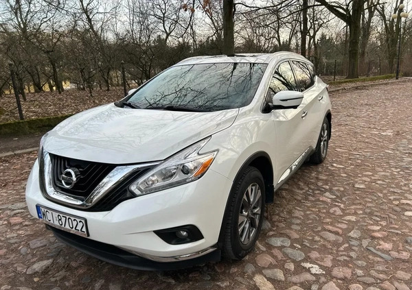 Nissan Murano cena 76500 przebieg: 115000, rok produkcji 2016 z Ciechanów małe 172